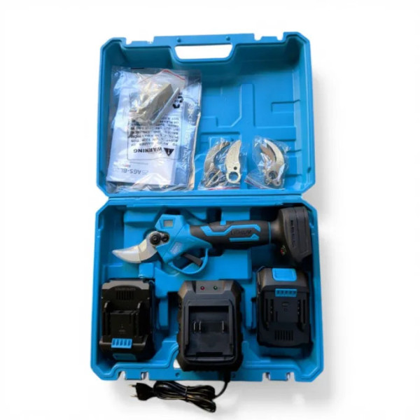 Секатор акумуляторний Kraissmann 25 AGS-BL 20MP кейс