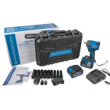 Гайкокрут акумуляторний Kraissmann 1103 ASS-BL 20/2 MP (в кейсі, 650 Нм)