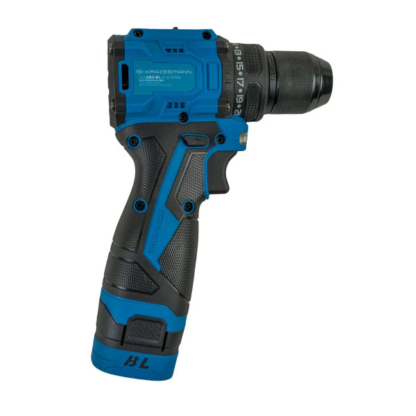 Акумуляторний шуруповерт Kraissmann 103 ABS-BL 16.8/45 Nm