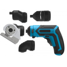 Викрутка акумуляторна з набором насадок Kraissmann 1501 AS 4 DS