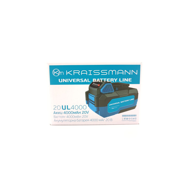 Акумулятор Kraissmann 20UL 4000 (4000 мАг)