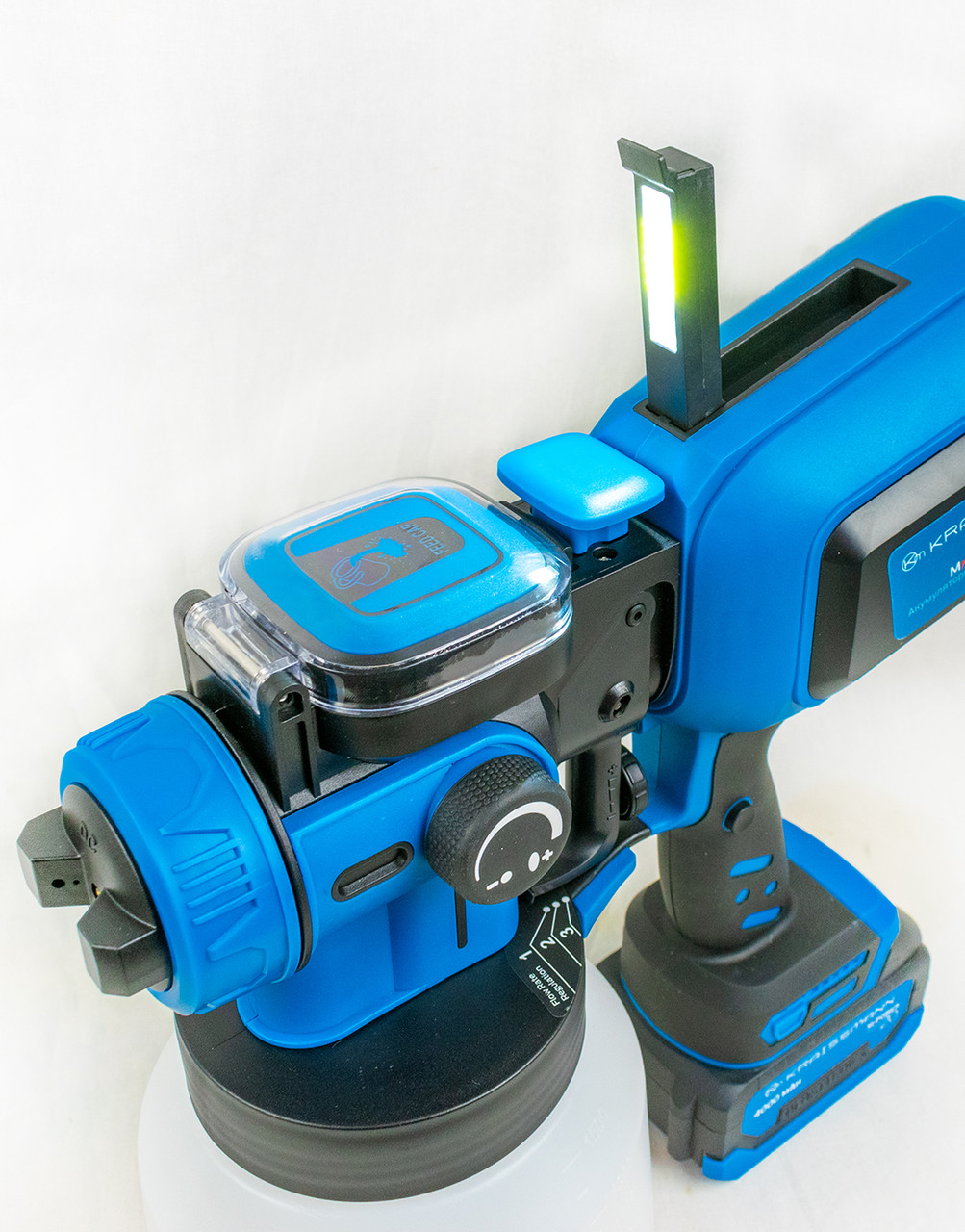 Фарбопульт акумуляторний Kraissmann 503 ASP 20 MP (АКБ 2000 та ЗП)