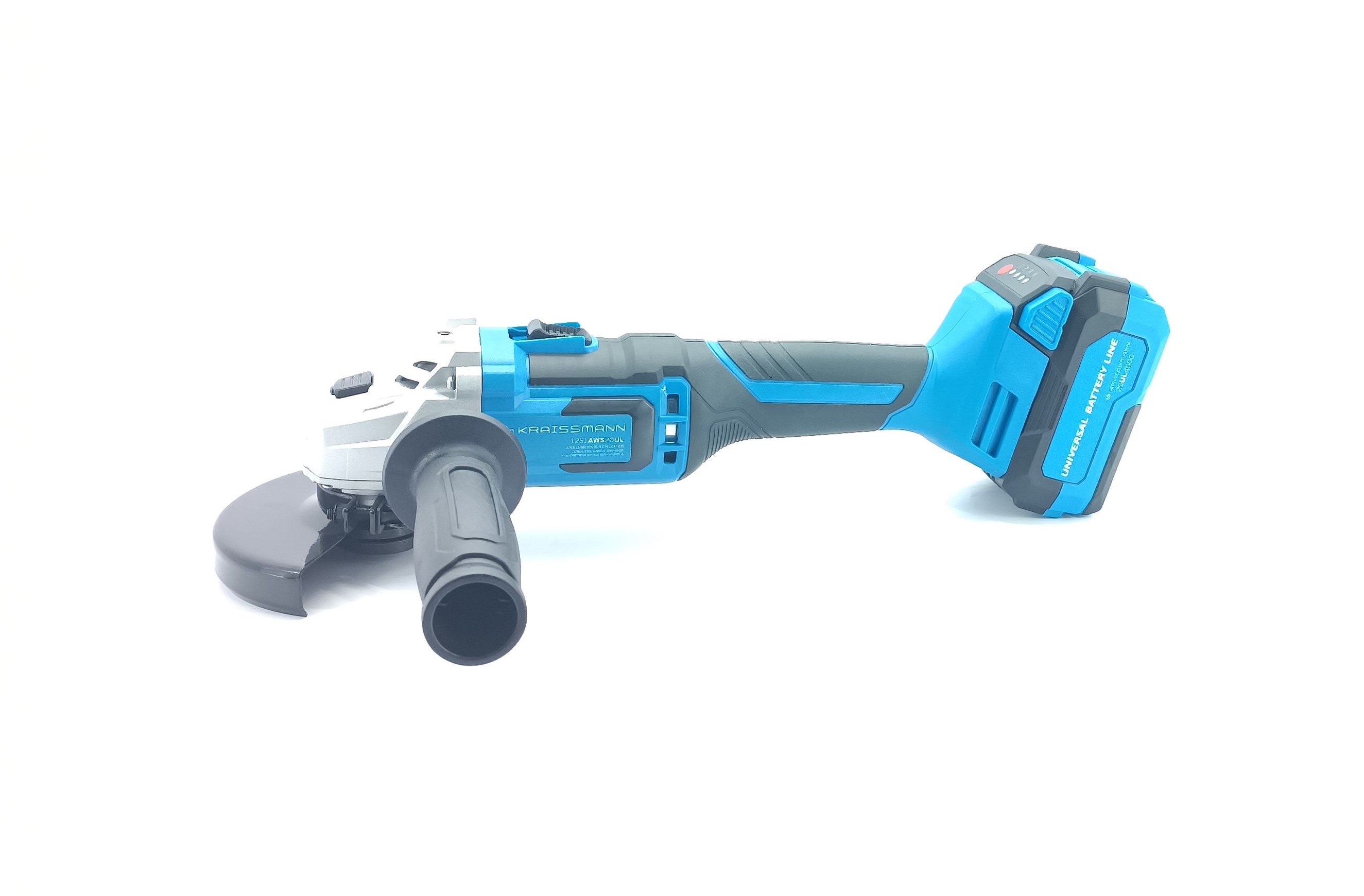 Кутова шліфмашина Kraissmann 1251 AWS 20UL (без акум. та зарядного пристрою)