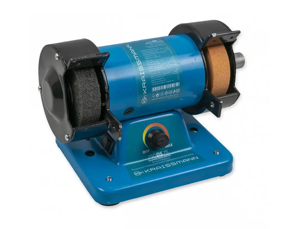 Точильно-шліфувальний верстат Kraissmann 150 DS 75