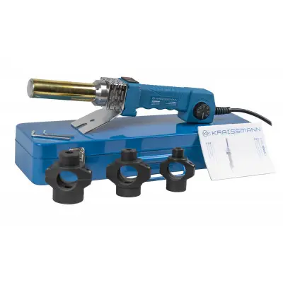 Паяльник для пластикових труб Kraissmann 1350 EMS 3 (круглий нагрівач)