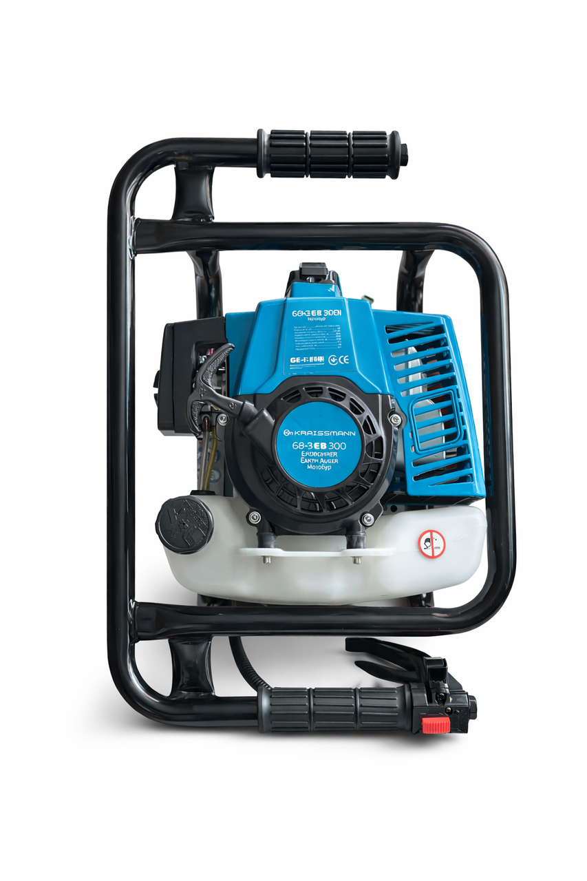 Мотобур Kraissmann 68-3 EB 300  (без шнека в комплекті)