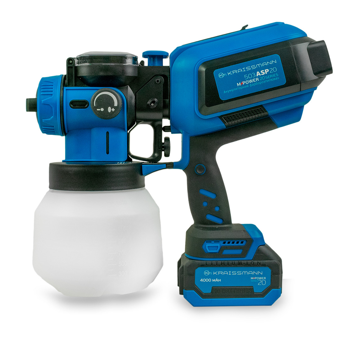 Фарбопульт акумуляторний Kraissmann 503 ASP 20 MP (АКБ 2000 та ЗП)