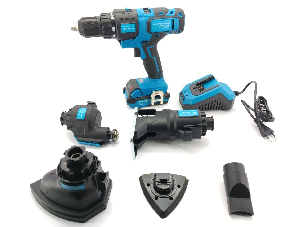 Мультиінструмент акумуляторний Kraissmann 4 AMT-S1 20UL