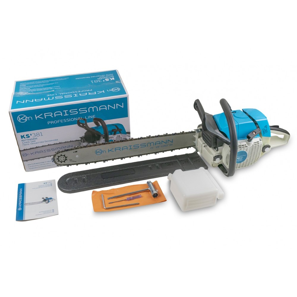Бензопила Kraissmann KS 381 Professional Line (635 мм)