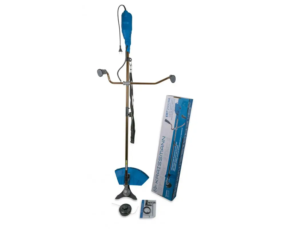 Трімер газонний електричний Kraissmann ERT'2900VA(розбірний вал)