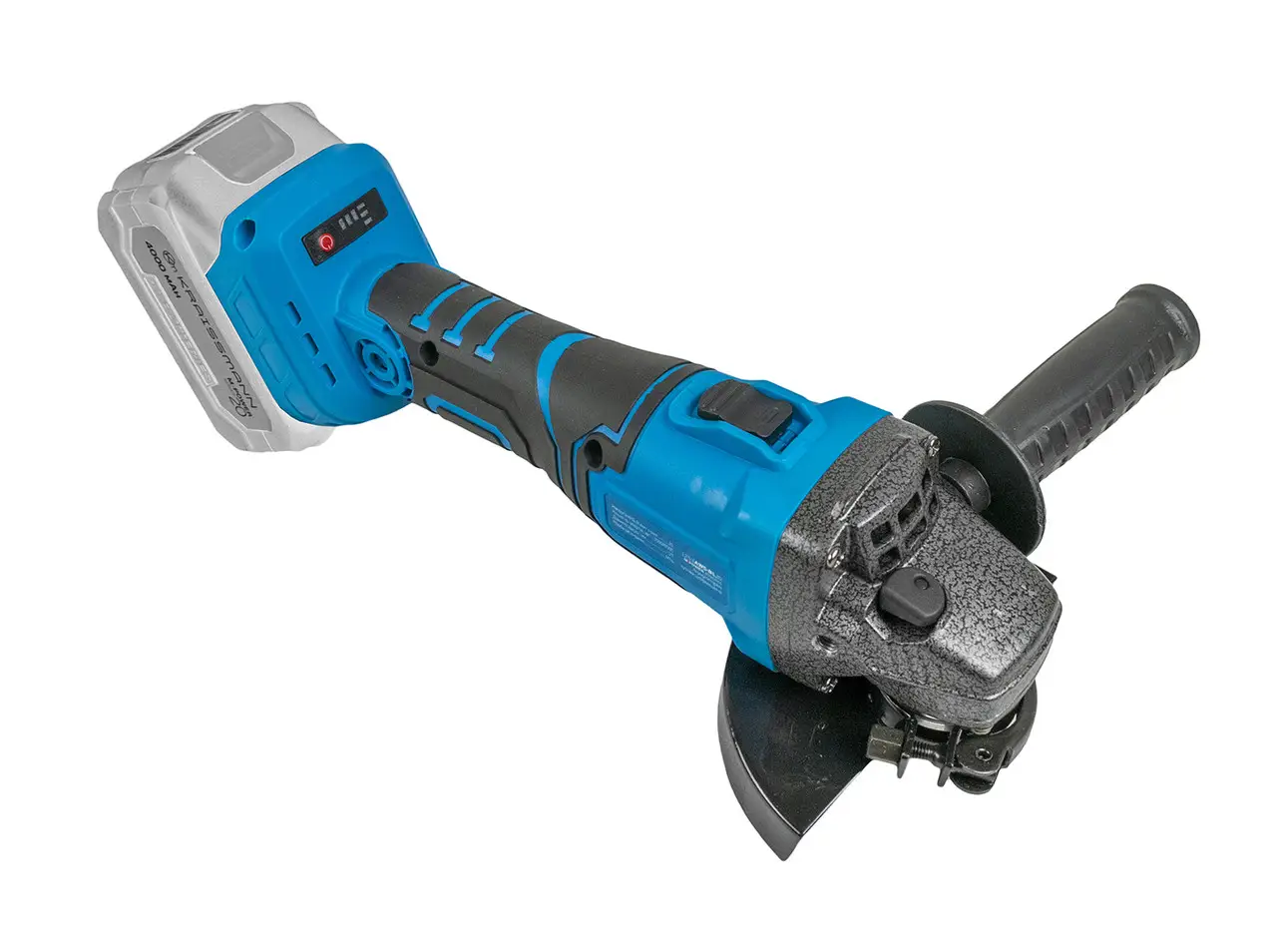 Набір Kraissmann 201 SAW 20MP: Акумуляторна кутова шліфмашина Kraissmann 1253 AWS-BL 20 MP + Шурупокрут Kraissmann 2102 ABS 20 MP