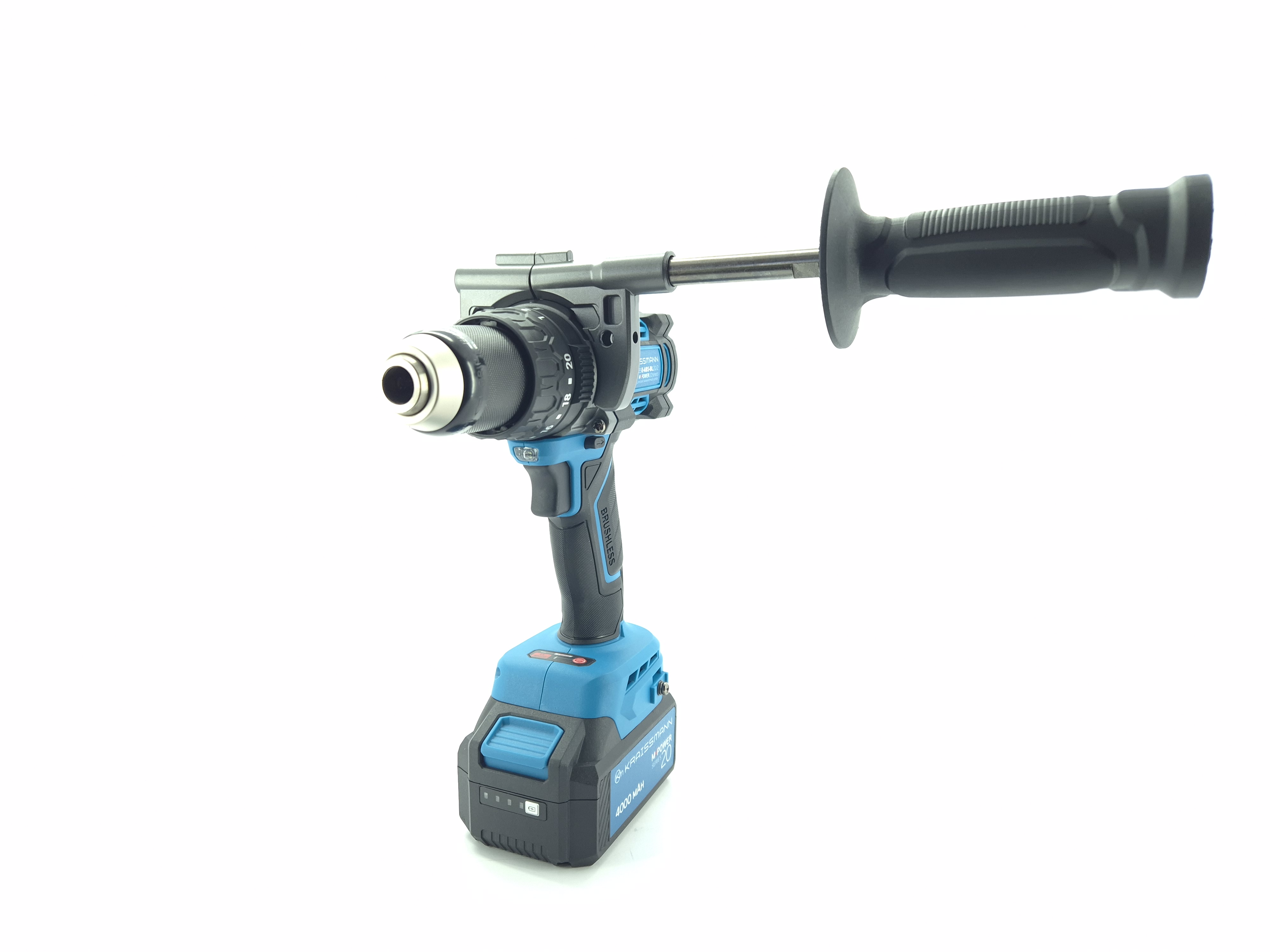 Акумуляторний ударний шурупокрут Kraissmann 4135 E-ABS-BL 20/2