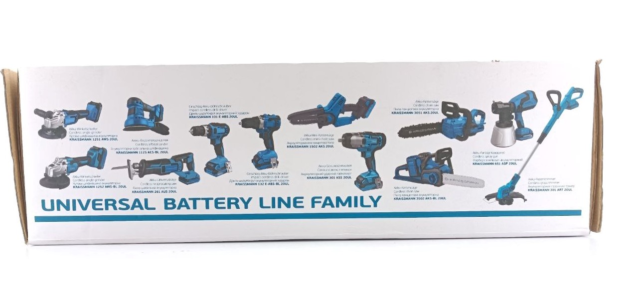 Мультиінструмент акумуляторний Kraissmann 4 AMT-S1 20UL