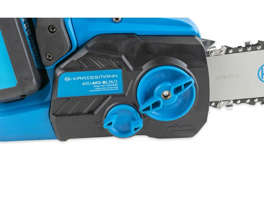 Акумуляторна ланцюгова пила Kraissmann 4051 AKS-BL 36/2