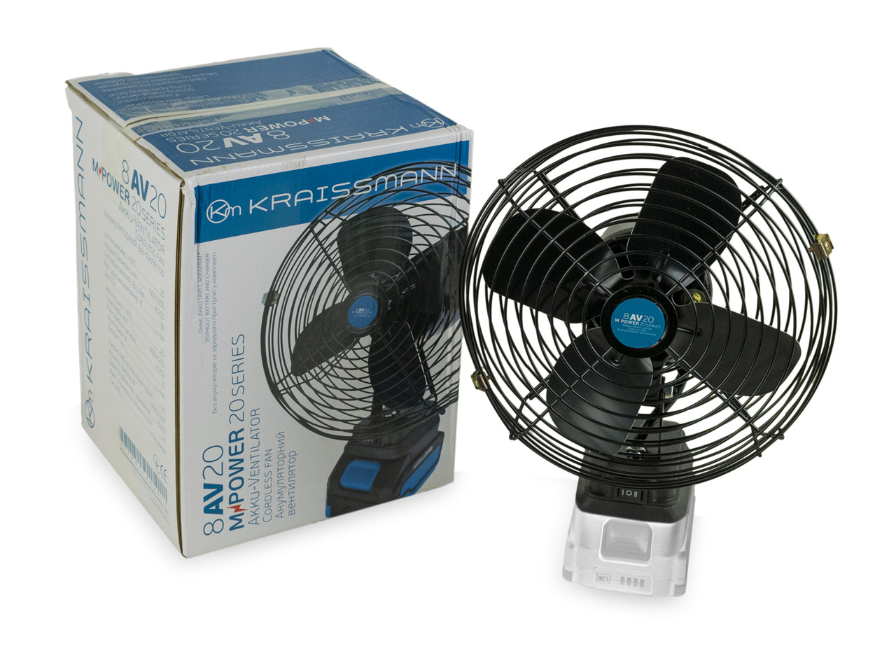Акумуляторний вентилятор Kraissmann 8 AV 20MP