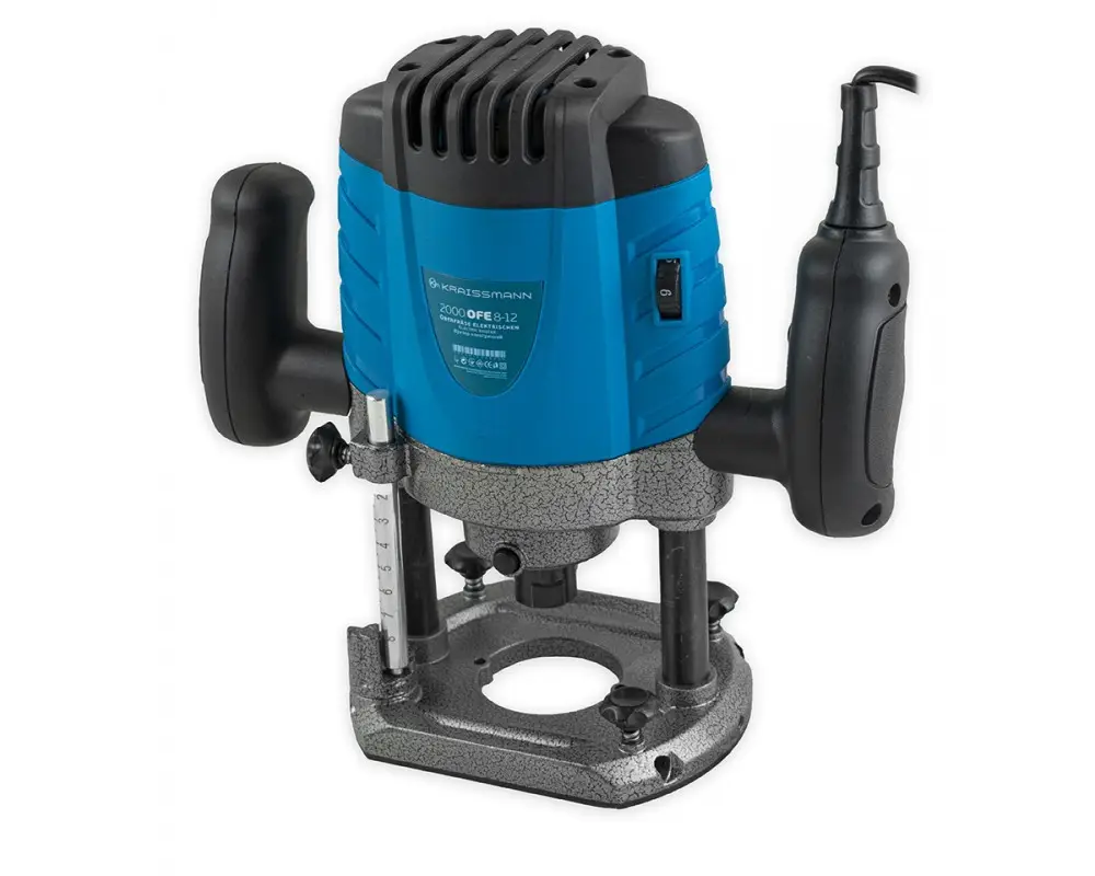 Фрезер Kraissmann 2000 OFE 8-12  (з набором фрез 12 шт)
