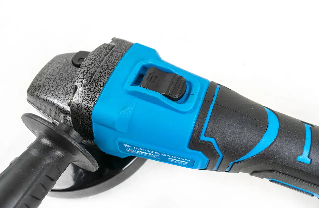 Набір Kraissmann 201 SAW 20MP: Акумуляторна кутова шліфмашина Kraissmann 1253 AWS-BL 20 MP + Шурупокрут Kraissmann 2102 ABS 20 MP