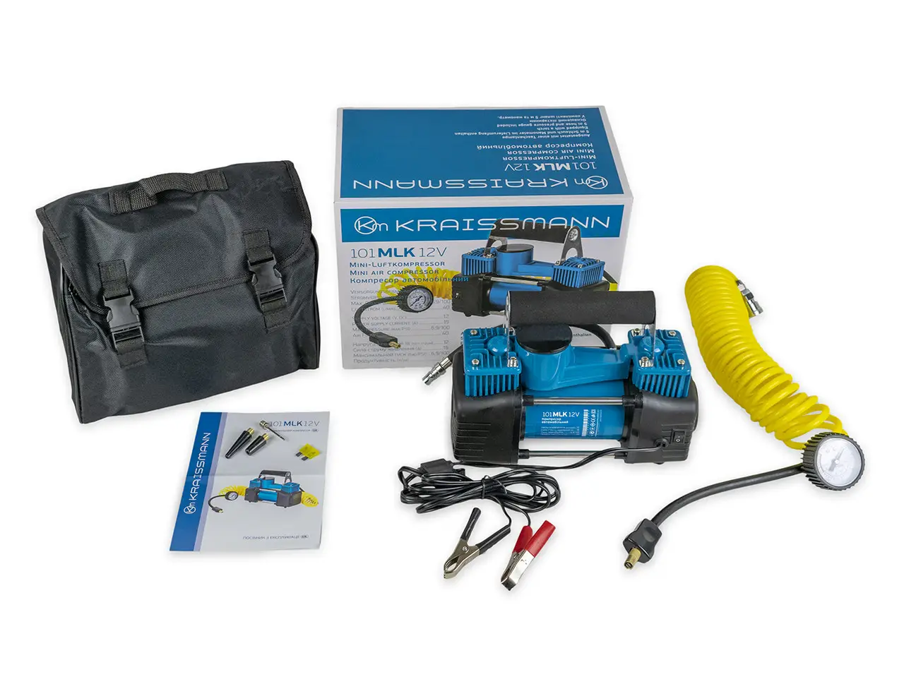 Автомобільний компресор Kraissmann 101MLK12V